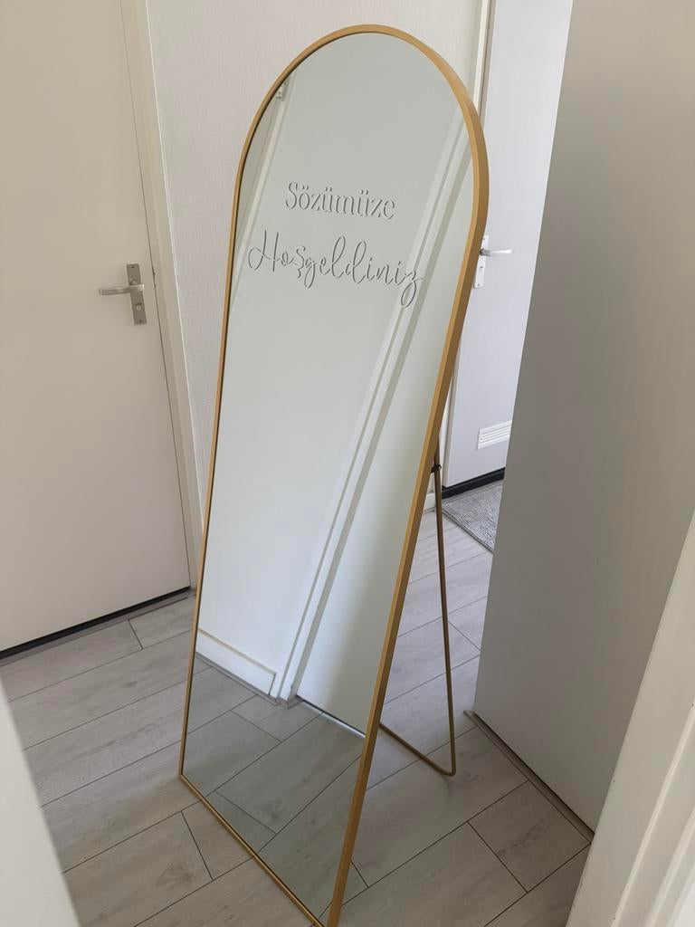 Welkomspiegel te huur, Ophalen, Zo goed als nieuw, 50 tot 75 cm, 150 tot 200 cm