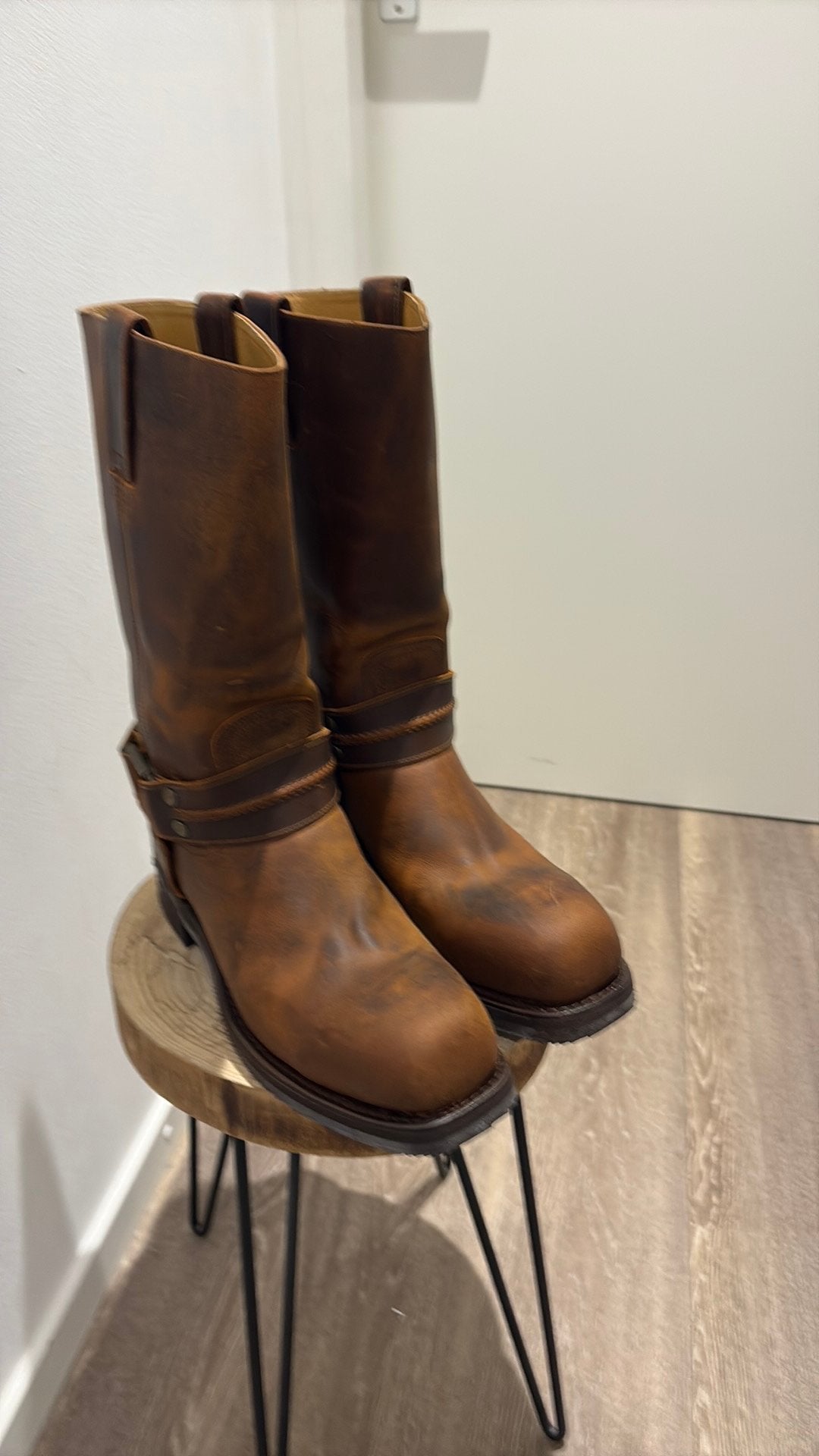 Sendra boots motorboots maat 44 bruin incl verz, Bruin, Verzenden, Boots, Zo goed als nieuw