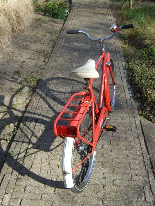 Gazelle Piet Pelle jongensfietsje, Fietsen en Brommers, Ophalen, Terugtraprem, Gebruikt, Minder dan 16 inch