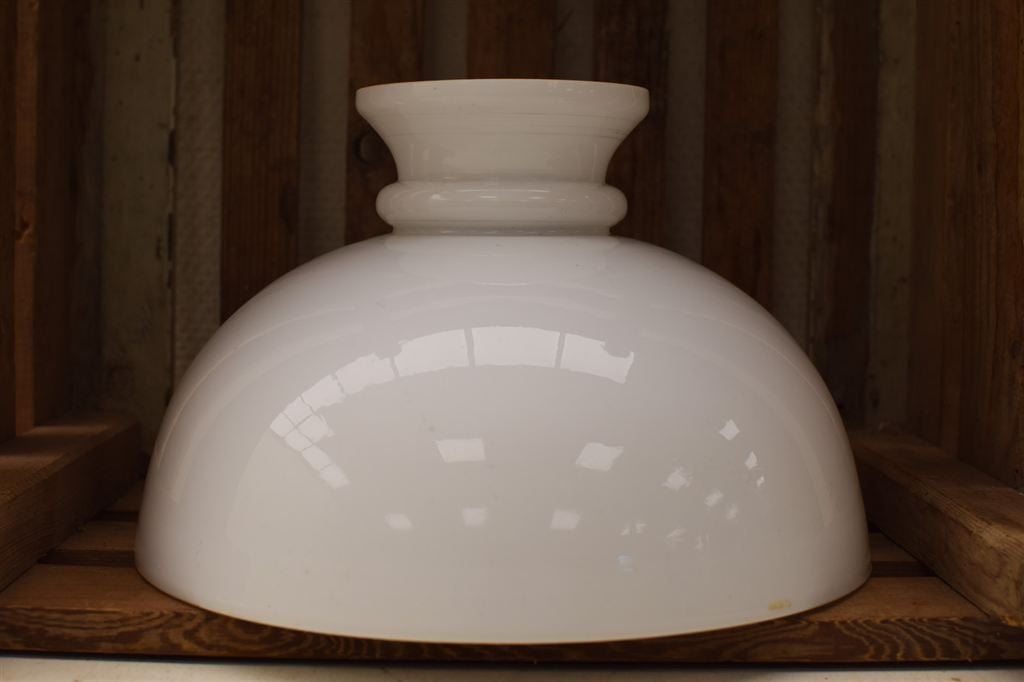Opaline Lampenkap 46134, Gebruikt, Wit, Rond, Ophalen of Verzenden