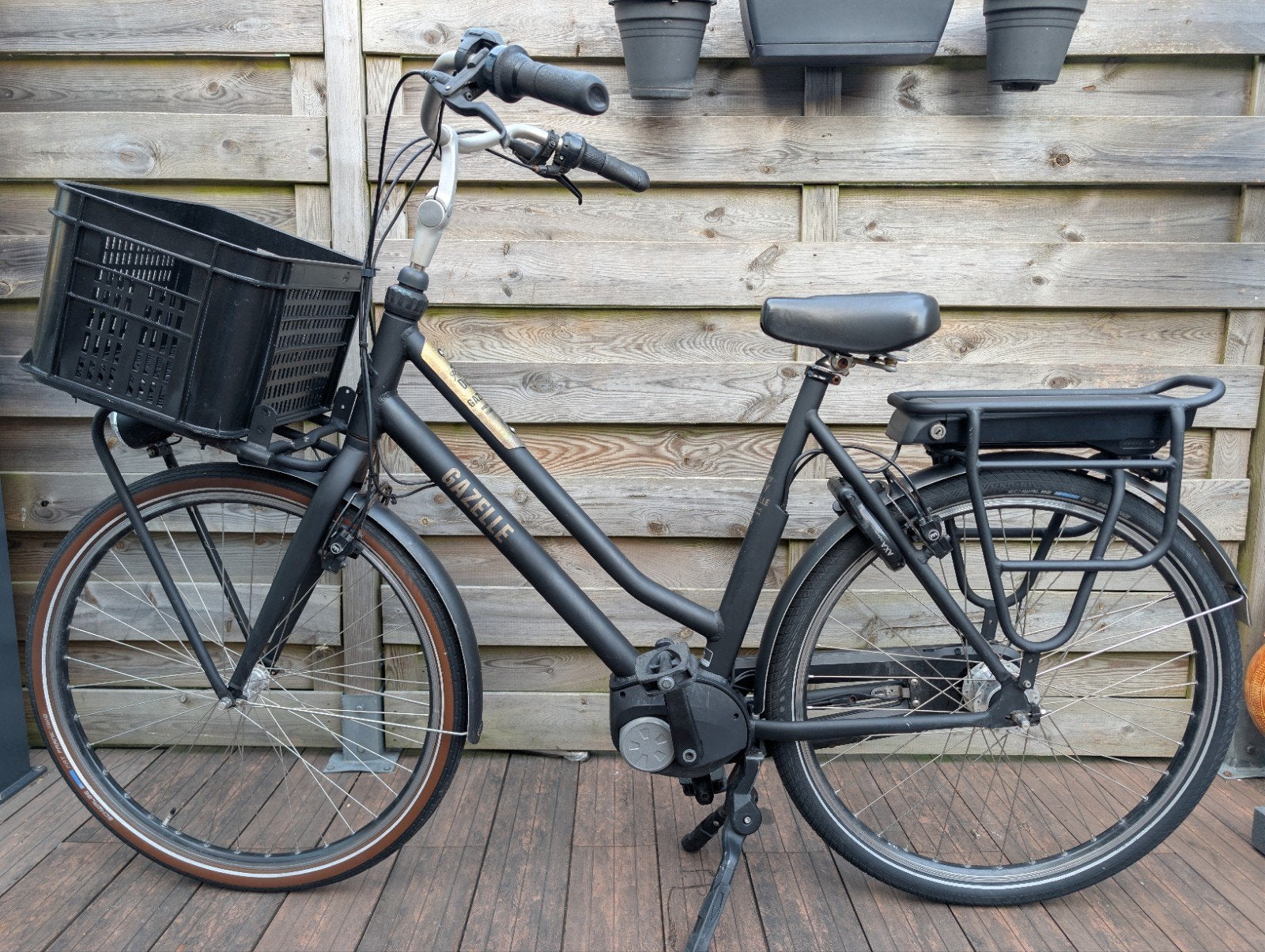 Gazelle HeavyDutyNL C7 HMB – Krachtige transport e-bike, Ophalen, Zo goed als nieuw, 50 km per accu of meer, 55 tot 59 cm