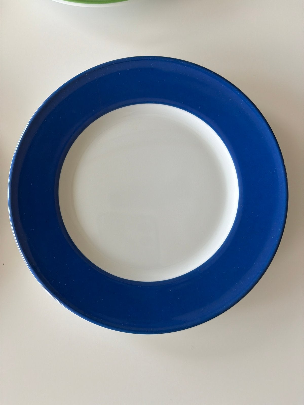 6 Dibbern Schönwald Solid Color borden - diverse kleuren, Overige merken, Ophalen of Verzenden, Zo goed als nieuw, Bord(en)