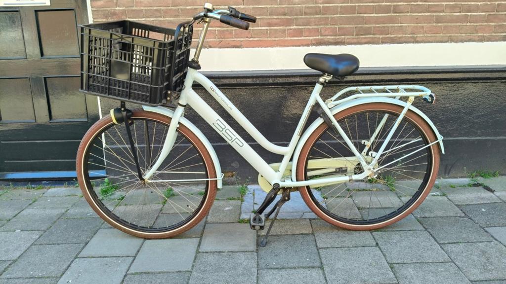 : BSP damesfiets – goede staat terugtraprem, Fietsen en Brommers, Fietsen | Dames | Damesfietsen, 56 cm of meer, Ophalen of Verzenden