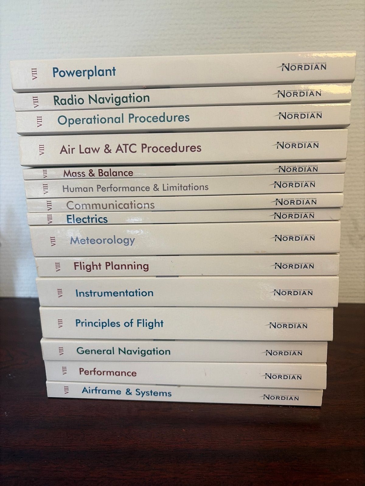 Nordian Aviation Boeken Set - Compleet, Boeken, Ophalen, Beta, Zo goed als nieuw, Overige niveaus