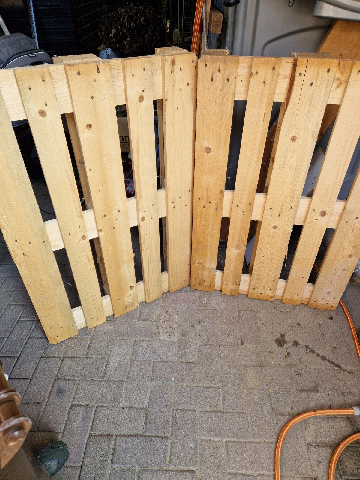 euro pallet pallets, Ophalen, Zo goed als nieuw, 50 mm of meer, Pallet