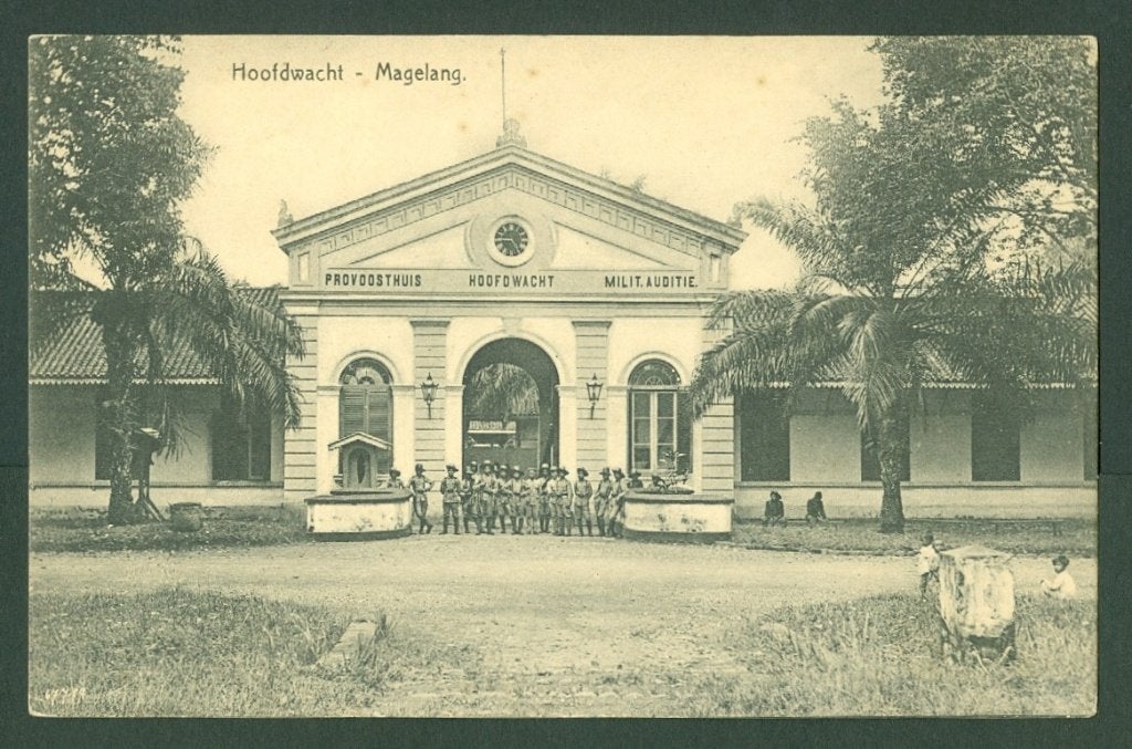 AK Nederlands Indie Magelang Hoofdwacht, Ophalen of Verzenden, Voor 1920, Ongelopen, Gelderland
