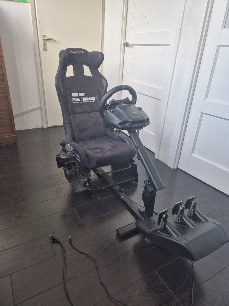 ‍Playseat Gran Turismo race-simulator + Logitech G29, Spelcomputers en Games, Ophalen, Gebruikt, Playseat of Racestoel, PlayStation 3