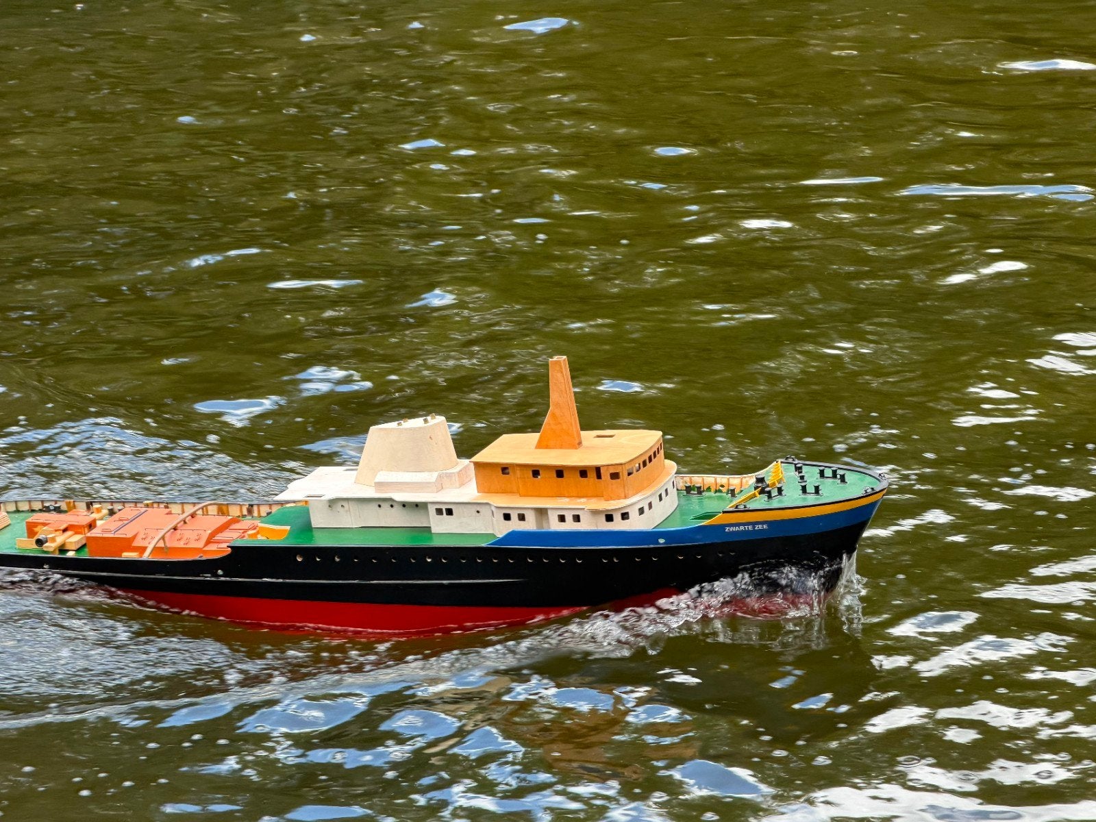 Zwarte Zee IV schaal 1:50 te koop/ruil, Hobby en Vrije tijd, Modelbouw | Boten en Schepen, Ophalen, Zo goed als nieuw, 1:32 tot 1:50