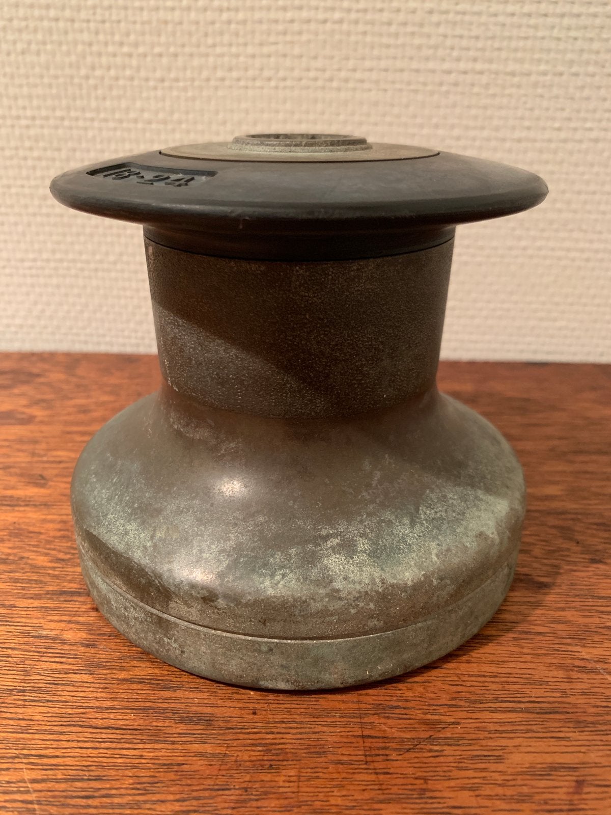 Bronzen lier, Barient 18-34 2-speed. Gebruikt als mastlier., Ophalen of Verzenden, Gebruikt, Overige typen