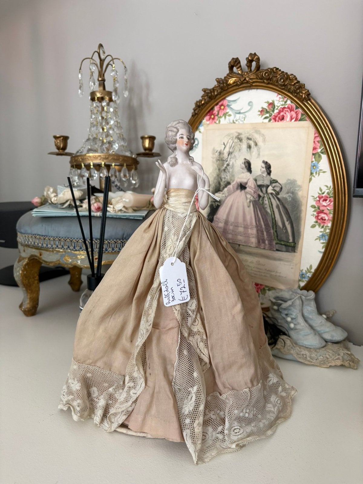 Antieke franse halfdoll, Ophalen of Verzenden