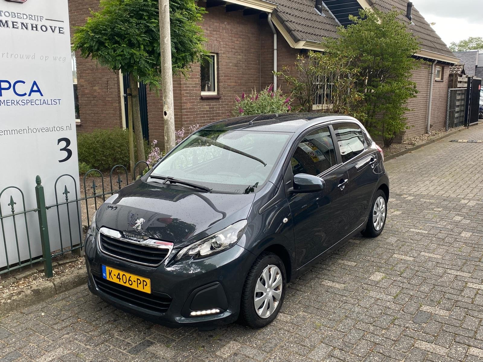 Peugeot 108 1.0 e-VTi Active 5 drs/Airco/Led (bj 2021), Auto's, 12 maanden, Stof, Gebruikt, 4 stoelen