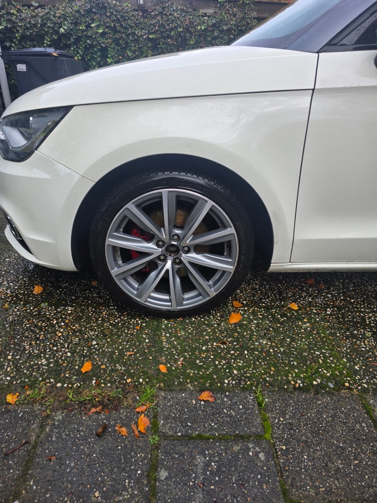 Audi A1 1.4 Tfsi 90KW S-tronic 2011 Wit, Auto's, A1, Zwart, 4 cilinders, 4 stoelen