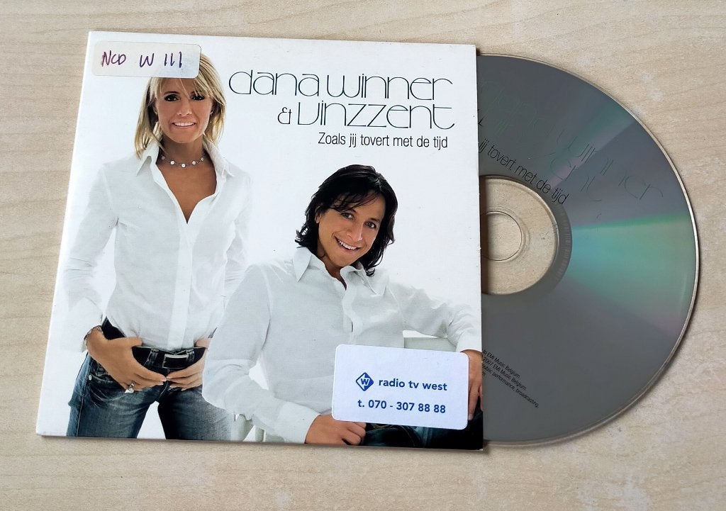Dana Winner & Vinzzent - Zoals Jij Tovert Met De Tijd CD Sin