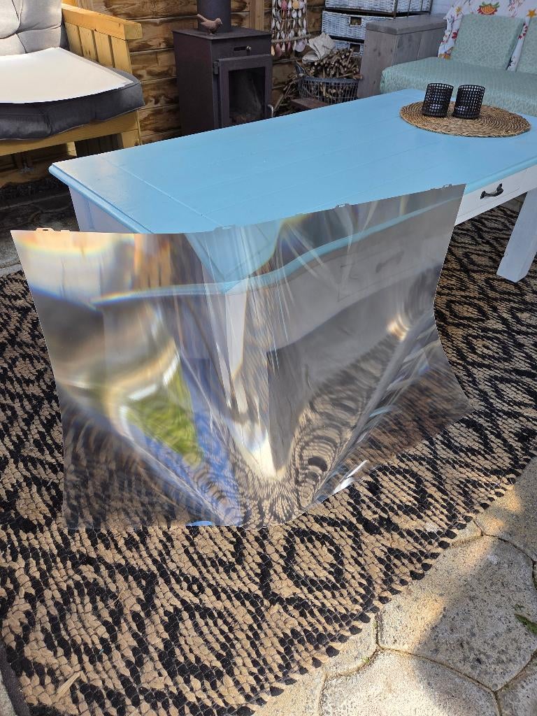 Plexiglas Polycarbonaat Plastic. 104,5cm x 59cm x 0,2mm, Dieren en Toebehoren, Ophalen, Zo goed als nieuw, Kunststof, Overige typen