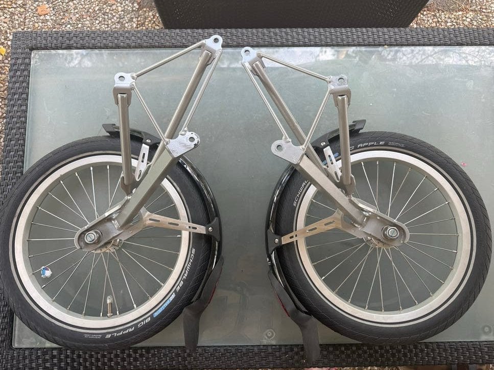 Brompton zijwielen voor volwassenen, Gebruikt, Ophalen of Verzenden, Aluminium, Wiel
