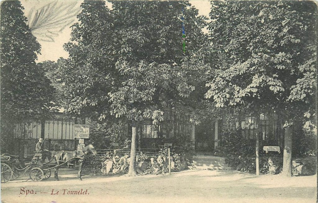 379-102-003 Spa Le Tonnelet, Ophalen of Verzenden, Voor 1920, Overig Europa