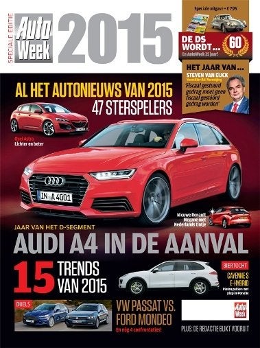 Autoweek 2015 special 2015 Audi a4 in de aanval, Autoweek, Ophalen of Verzenden, Zo goed als nieuw, Audi