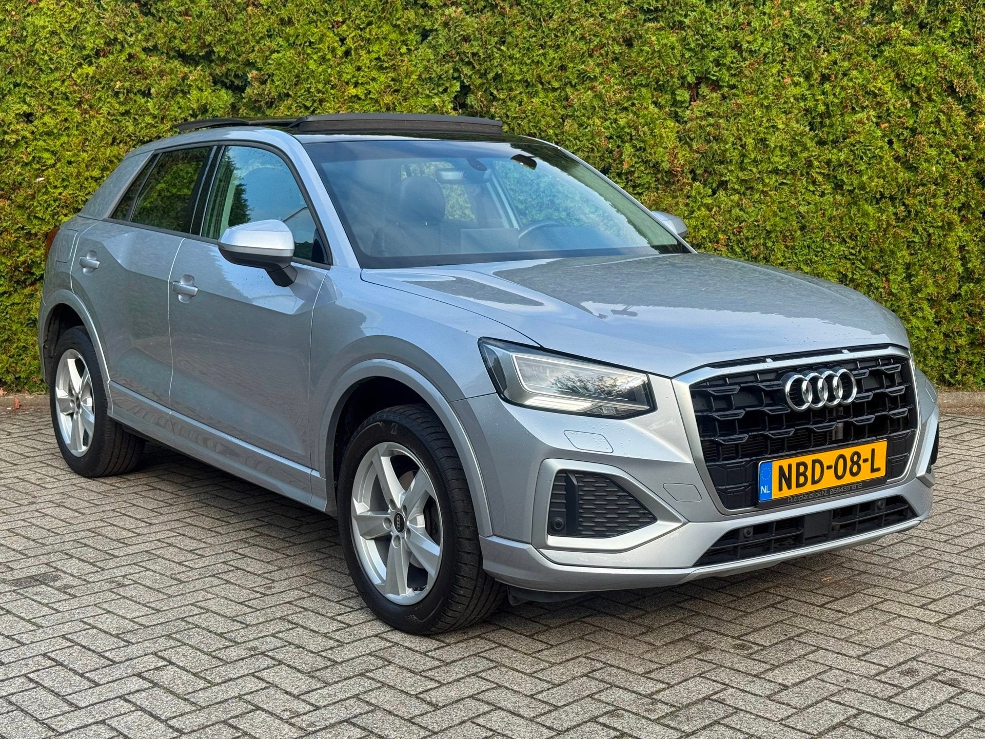Audi Q2 35 TFSI LEER PANORAMADAK CARPLAY ELEC ACHTERKLEP, Auto's, 4 cilinders, 150 pk, Leder, Bedrijf