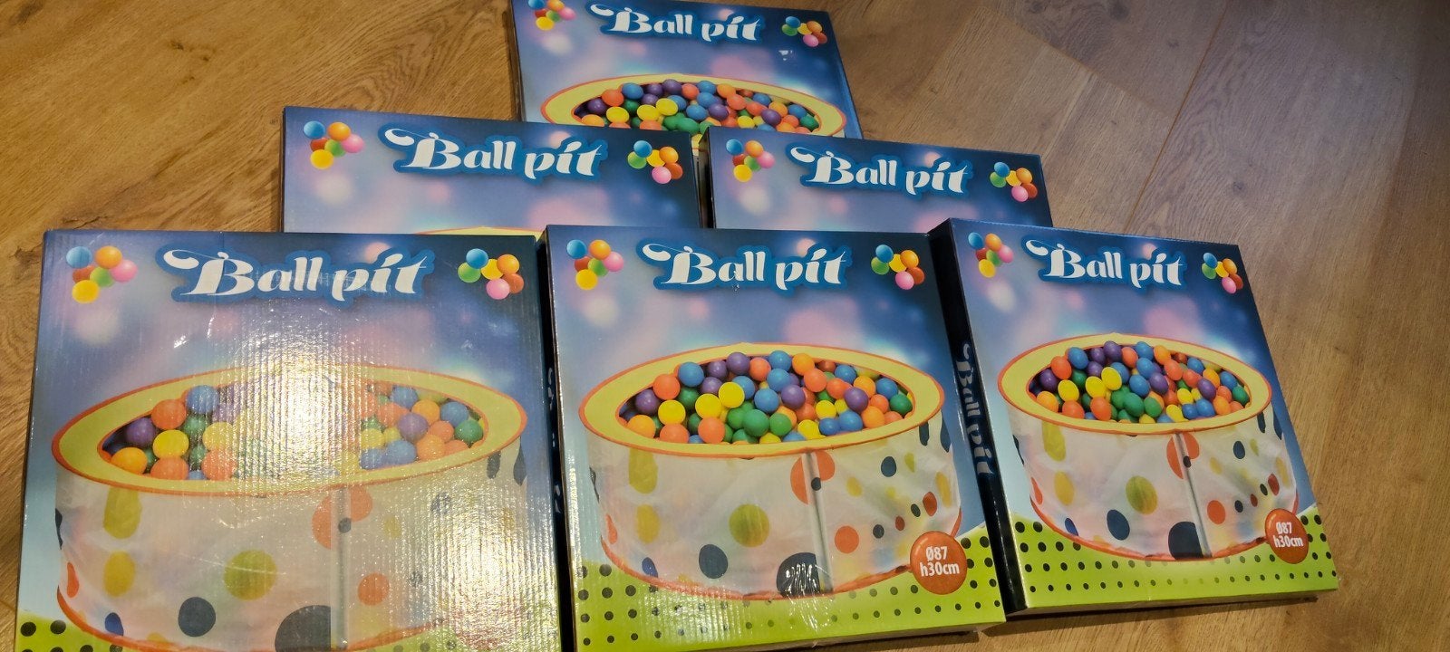 6 Nieuwe Ballenbakken - Ball pit zonder ballen, Kinderen en Baby's, Speelgoed | Babyspeelgoed, Ophalen of Verzenden, Nieuw, Overige typen