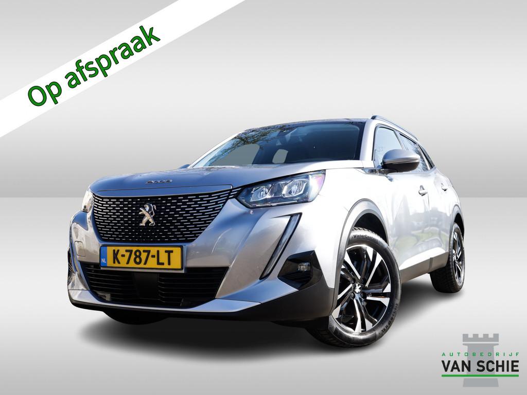Peugeot e-2008 EV Blue Lease Allure 50 kWh 2e-Eig. & Dealer-, Auto's, 12 maanden, 136 pk, 24 min, Leder en Stof