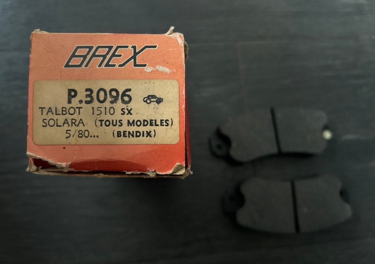 BREX Remblokken Talbot 1510 SX Solara (alle modellen), Ophalen of Verzenden