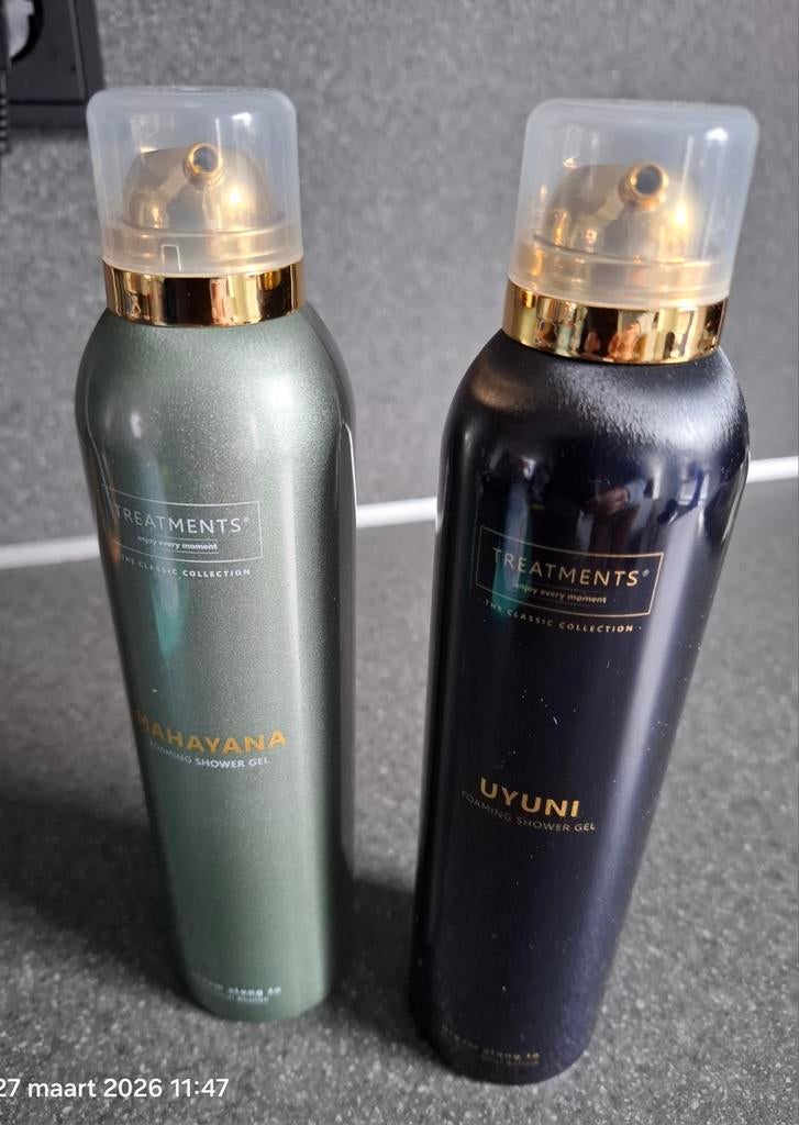 TREATMENTS FOAMING SHOWER GEL MAHAYANA EN UYUNI., Ophalen of Verzenden, Nieuw, Bad & Douche