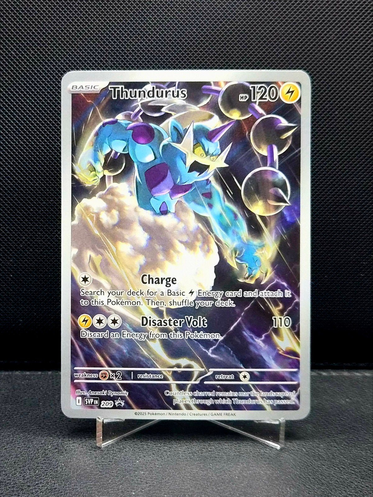 Thundurus SVP209 Promo kaart NM, Ophalen of Verzenden, Zo goed als nieuw