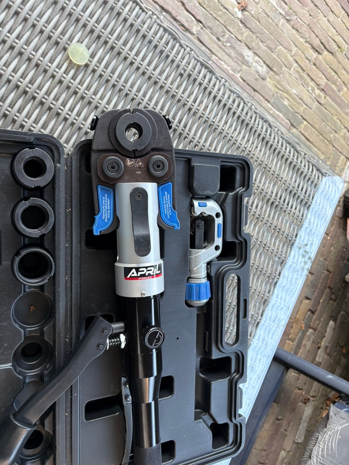 Hydraulische Handperstang, Ophalen of Verzenden, Zo goed als nieuw