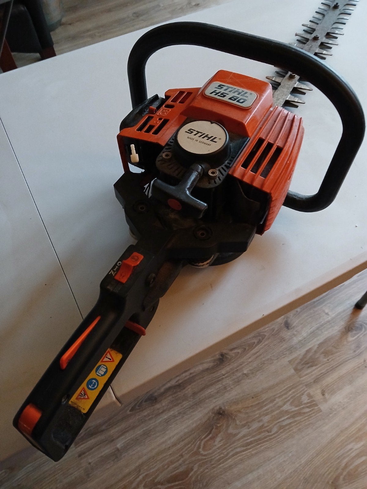 Stihl HS 80 Heggenschaar - Benzine - Onderdelen/Defect, Ophalen, Gebruikt, Benzine, Stihl