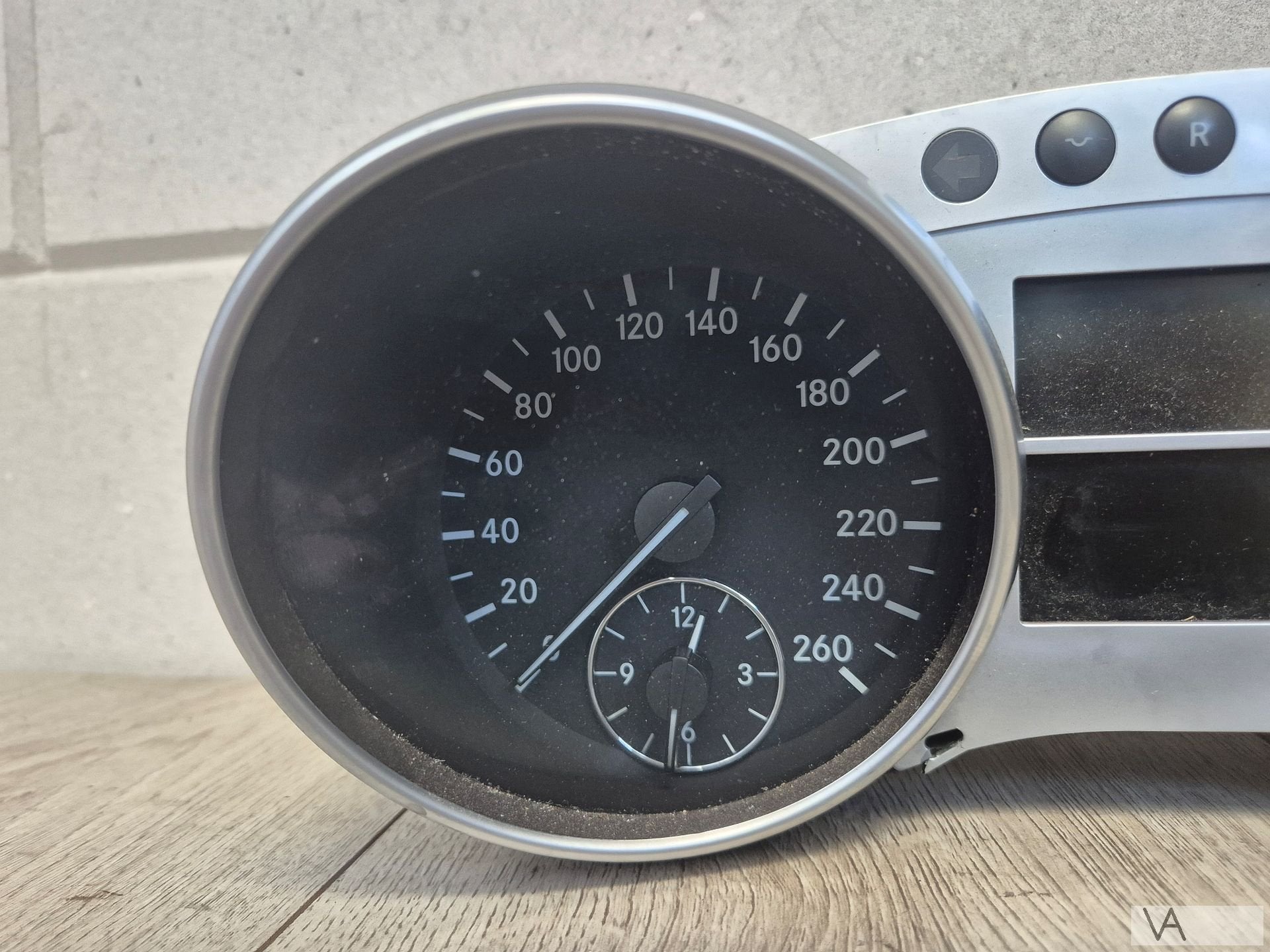 Cockpit tellerklok van Mercedes ML W164 benzine a2515407047, Gebruikt, -, Ophalen of Verzenden, -