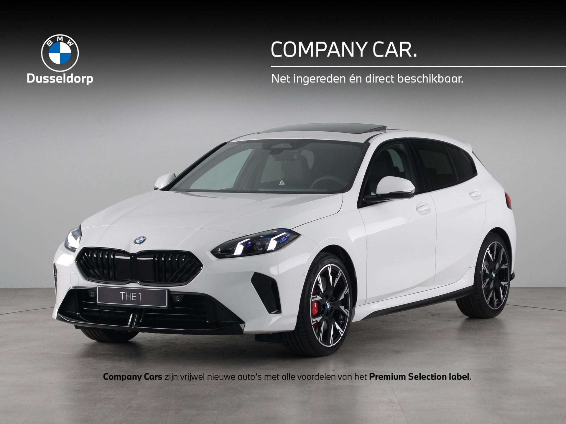 BMW 1 Serie 120 M Sport Pro (bj 2026, automaat), Gebruikt, Met garantie (alle), Wit, Bedrijf