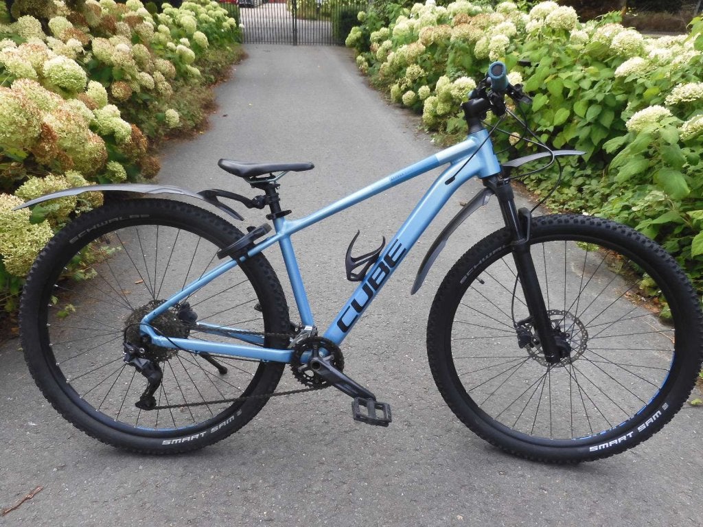 1 jaar oude Cube Access Race met 22 versnellingen size M, Fietsen en Brommers, Cube, Niet ingevuld, Zo goed als nieuw, Schijfrem