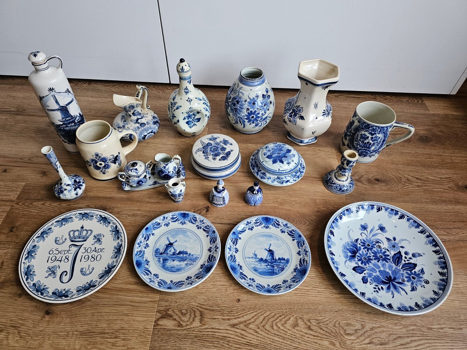 Complete partij Delfts Blauw o.a. Royal Delft, Ophalen of Verzenden