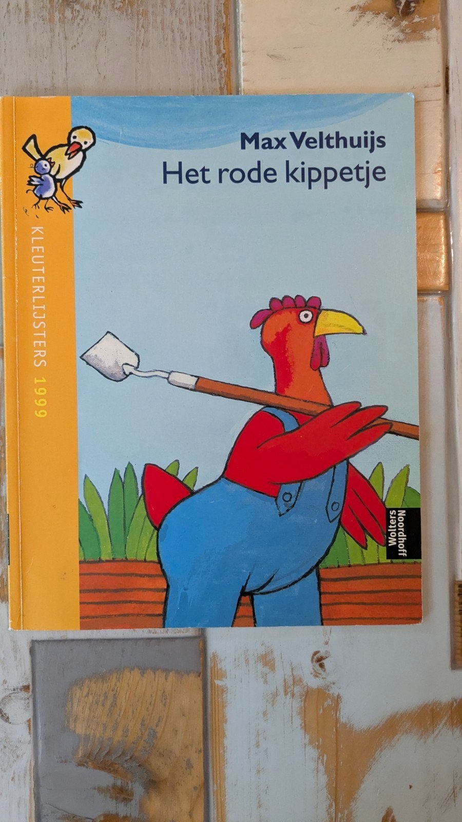 Het rode kippetje van Max Velthuis, Gelezen, Jongen of Meisje, Ophalen of Verzenden, Voorleesboek