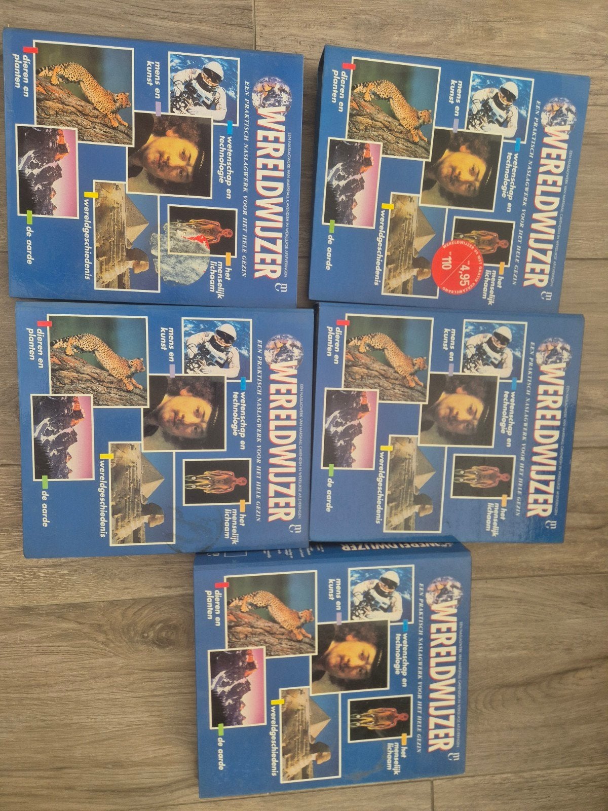 Wereldwijzer encyclopedie - 5 ringbanden met inhoud, Boeken, Ophalen of Verzenden, Gelezen, Overige niveaus, Diverse auteurs