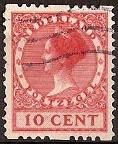 Nederland Roltanding 25 gestempeld 1926-27, Postzegels en Munten, Postzegels | Nederland, Ophalen of Verzenden, T/m 1940, Gestempeld