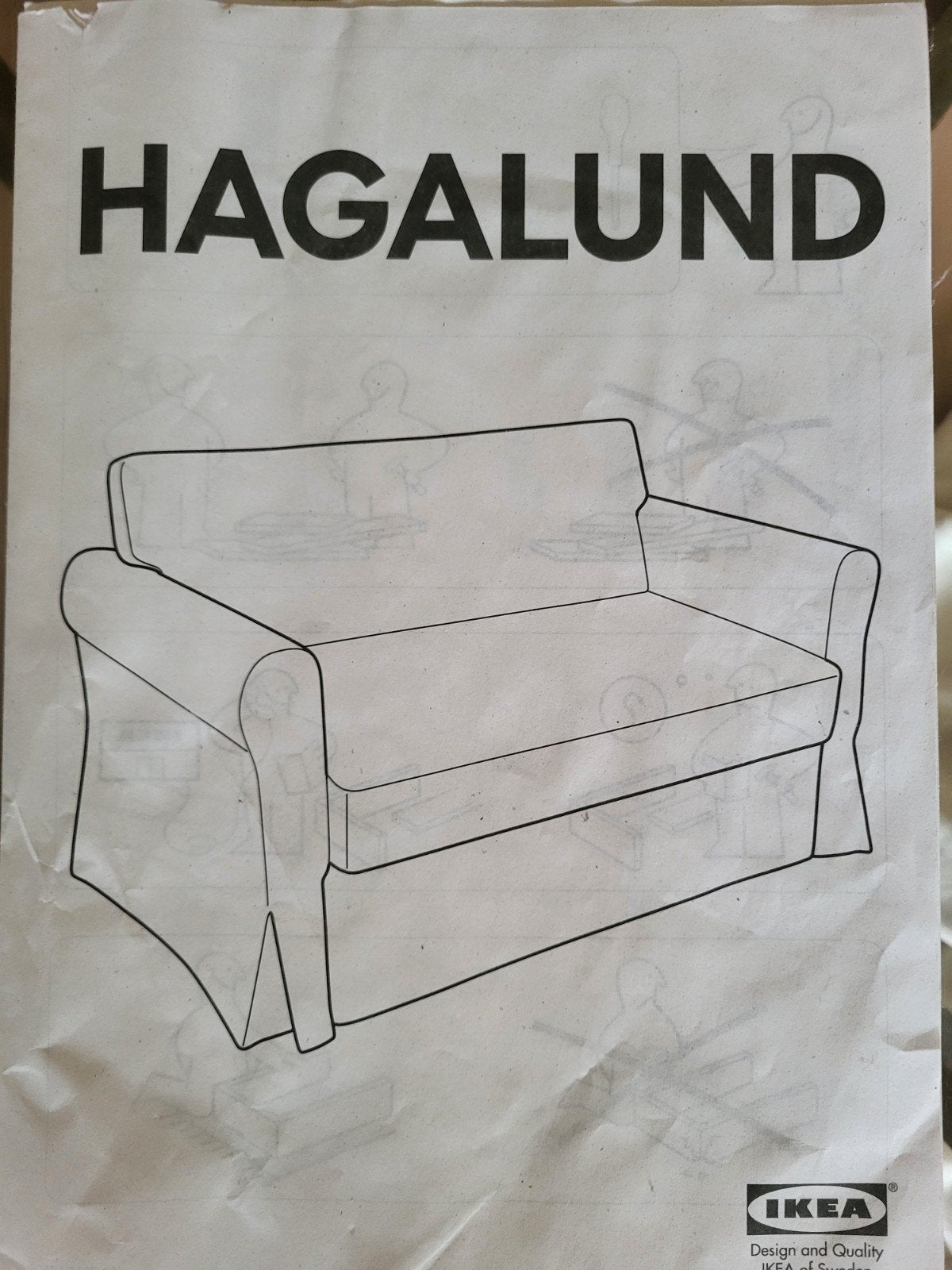 Foto 4 van Witte ikea slaapbank - gratis ophalen