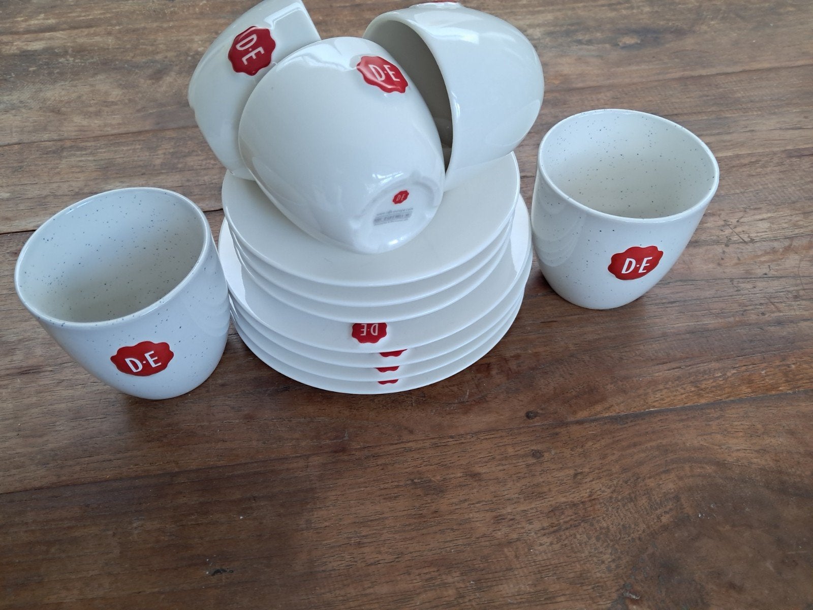 Douwe Egberts Kop en Schotels, Ophalen, Gebruikt, Overige merken, Bord(en)