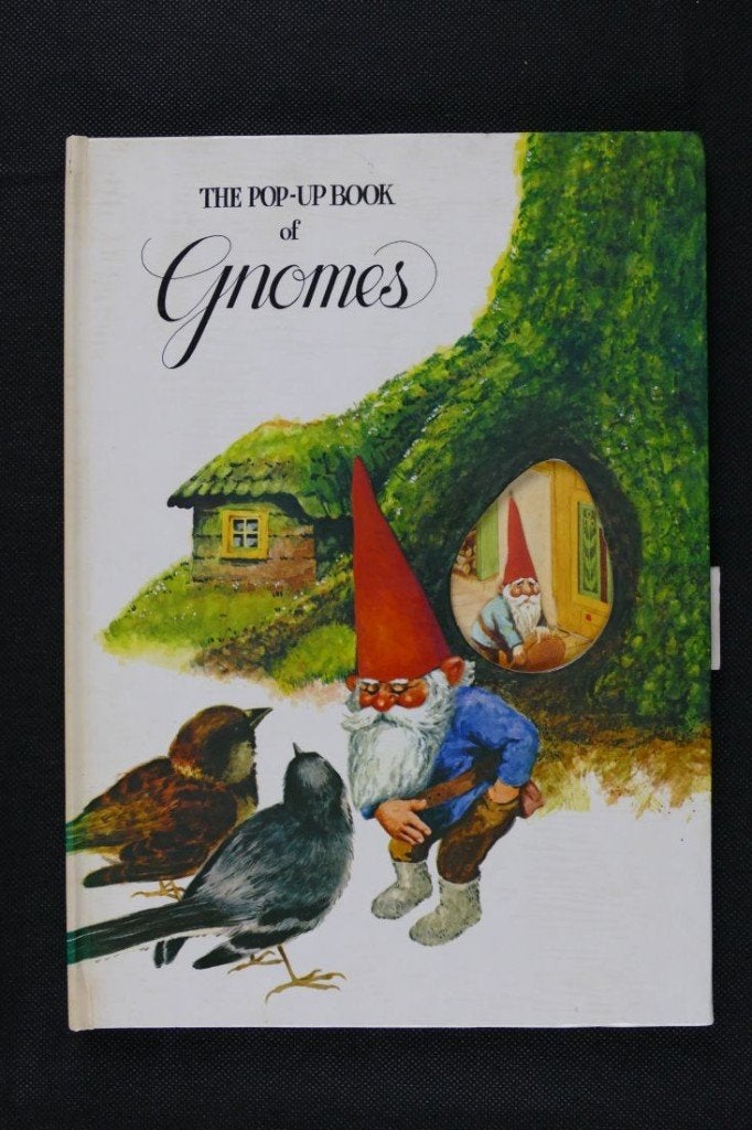 The pop-up book of Gnomes, Gelezen, Rien Poortvliet, Ophalen of Verzenden, Sprookjes