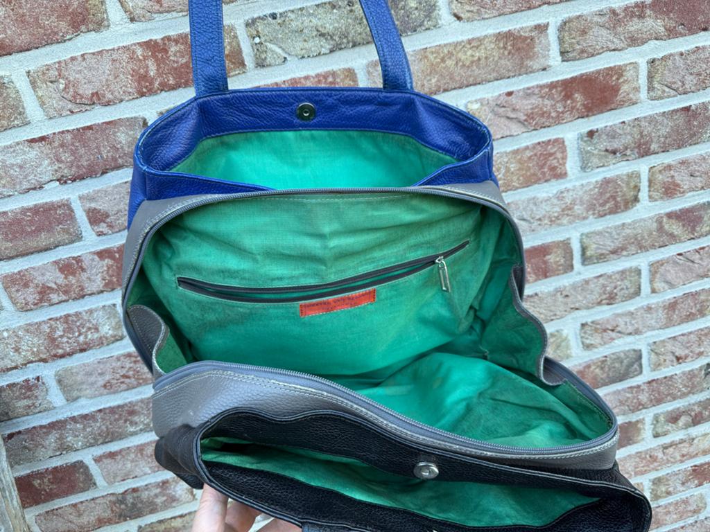 Hester van Eeghen tas, Sieraden, Tassen en Uiterlijk, Ophalen of Verzenden, Blauw, Handtas