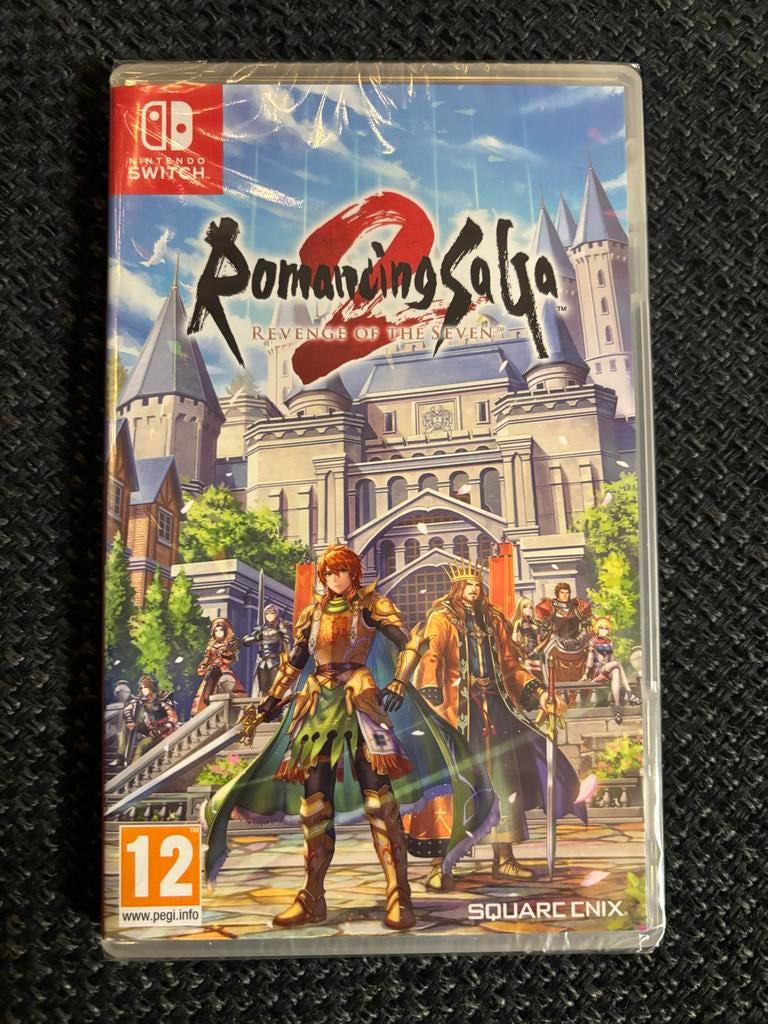 Romancing Saga 2: Revenge of the Seven (Switch, Sealed), 1 speler, Nieuw, Ophalen of Verzenden, Role Playing Game (Rpg)