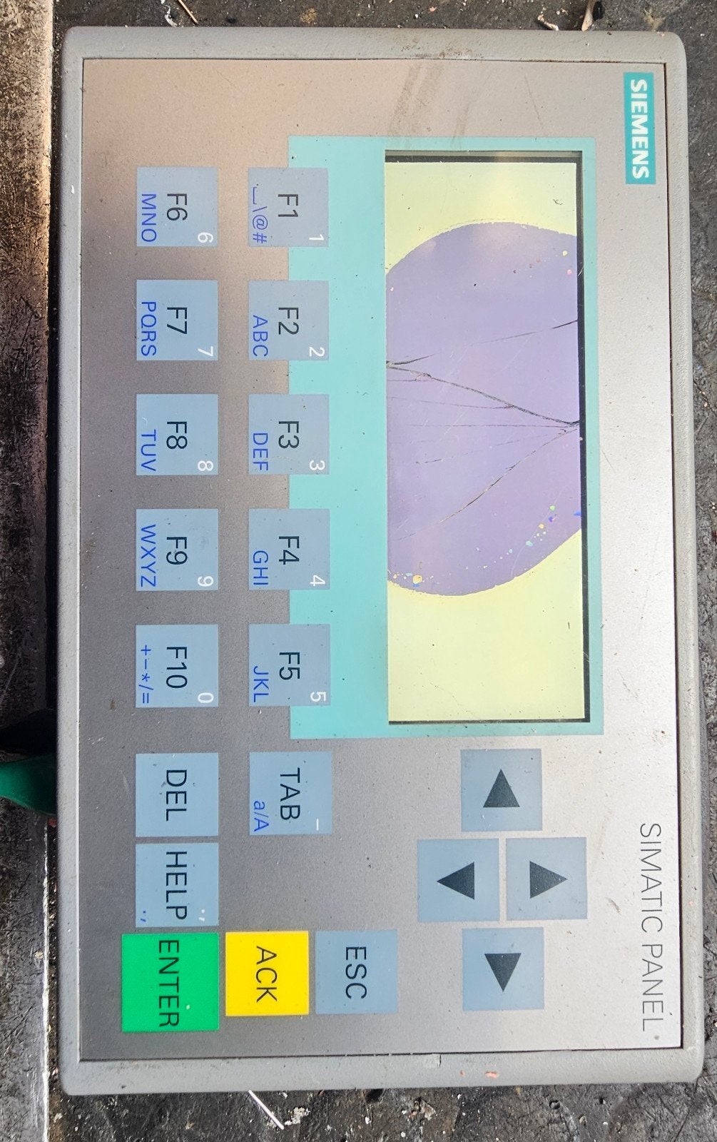 siemens simatic panel display defect, Ophalen of Verzenden, Siemens, Geen, Geen
