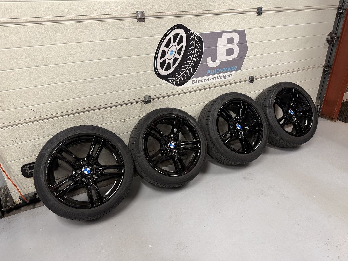 18inch Originele BMW Breedset Velgen Style 400 M A merk band, 18 inch, Gebruikt, -, -