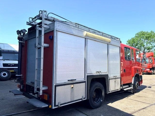 DAF 65.210 ATI CREWCAB KRONENBURG FIRE TRUCK (ONLY 26.750 KM, Auto's, Euro 2, Achterwielaandrijving, Bedrijf, DAF