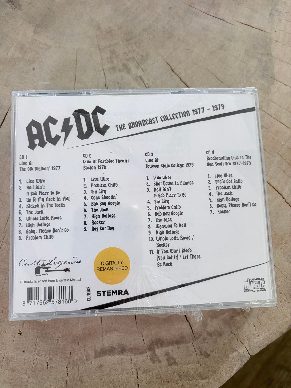 AC/DC - The Broadcast Collection 1977-1979 (4CD), Boxset, Hard Rock, Ophalen of Verzenden, Remastered