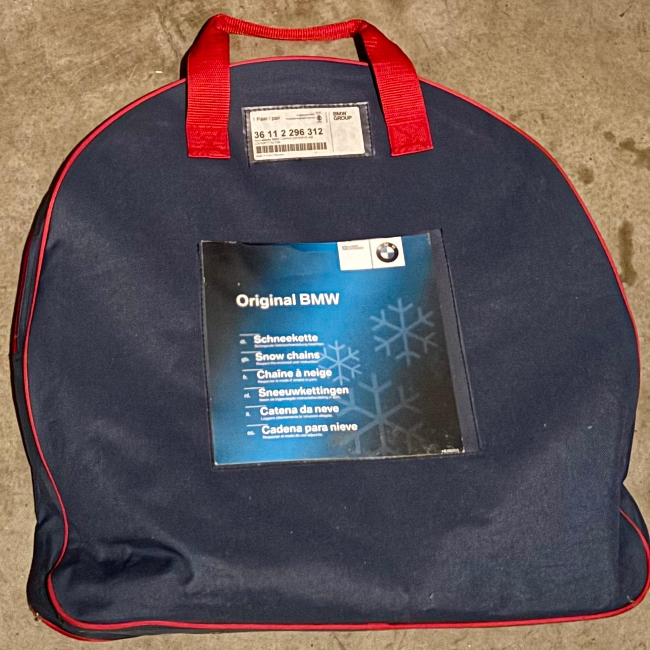 Originele BMW sneeuwkettingen voor F30/F31, Ophalen of Verzenden, Zo goed als nieuw