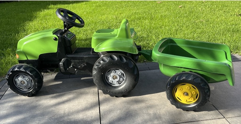 John Deere traptractor, Ophalen, Gebruikt, Trapvoertuig