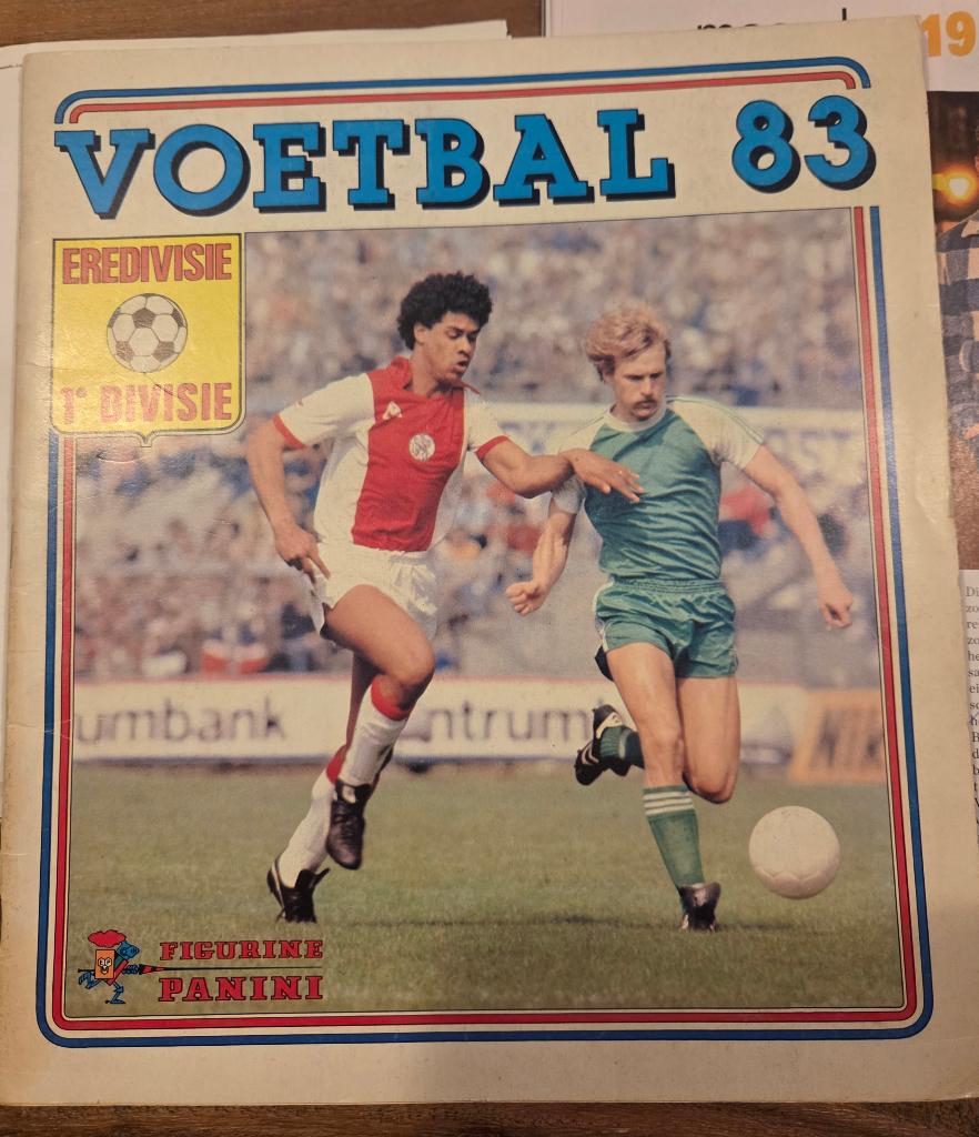 panini album 1983, niet compleet, Ophalen of Verzenden, Zo goed als nieuw, Meerdere stickers