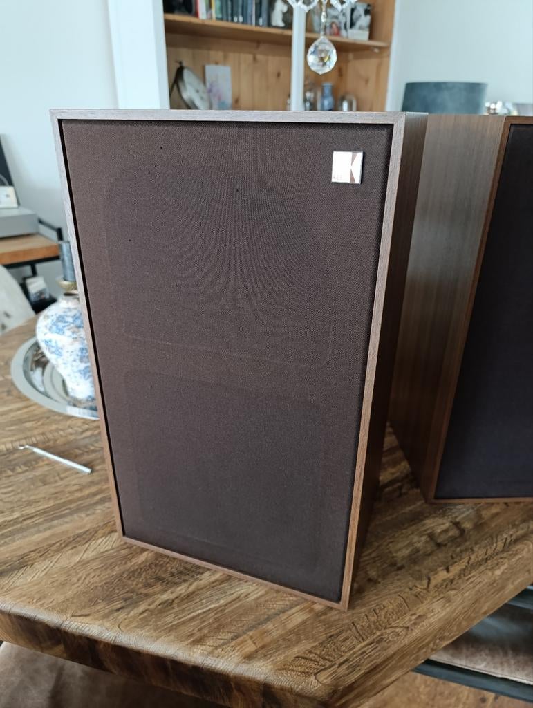 Kef Chorale SP1016 Bij Elkaar Horend Paar speakers, Ophalen, Front, Rear of Stereo speakers, Overige merken