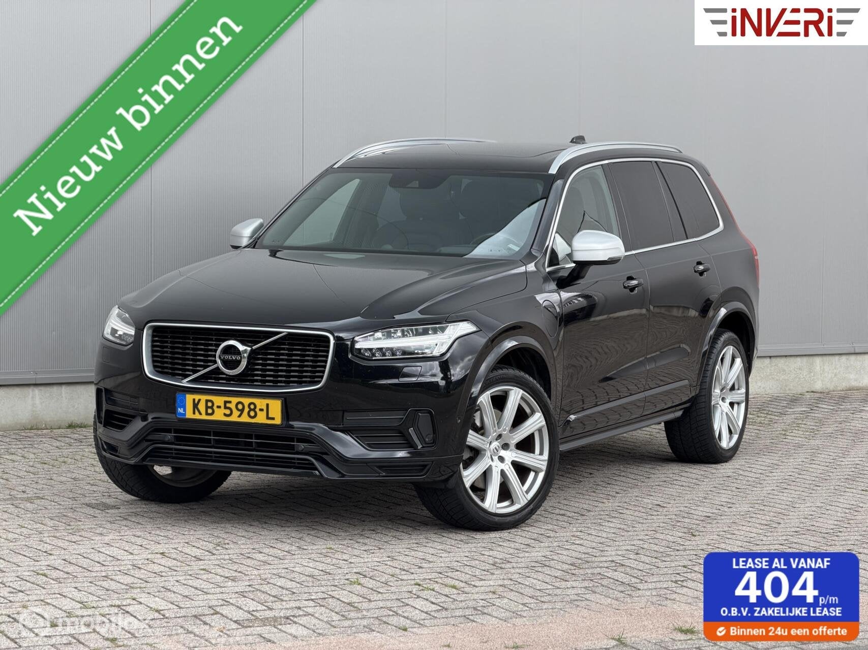 Volvo XC90 2.0 T8 Twin Engine AWD R-Design | 7 Pers | B&W |, Gebruikt, 1969 cc, 320 pk, 7 stoelen